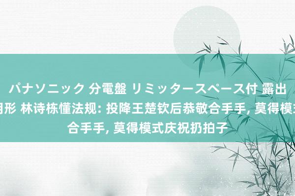 パナソニック 分電盤 リミッタースペース付 露出・半埋込両用形 林诗栋懂法规: 投降王楚钦后恭敬合手手， 莫得模式庆祝扔拍子