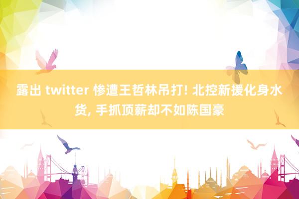 露出 twitter 惨遭王哲林吊打! 北控新援化身水货， 手抓顶薪却不如陈国豪