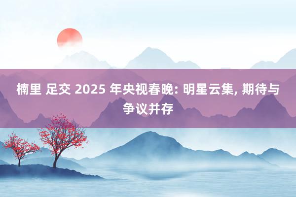 楠里 足交 2025 年央视春晚: 明星云集， 期待与争议并存